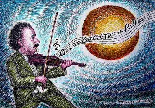 爱因斯坦拉小提琴
