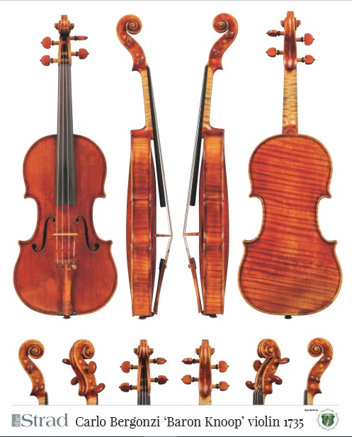 卡洛‧白贡齐1735 'Baron Knoop' 小提琴