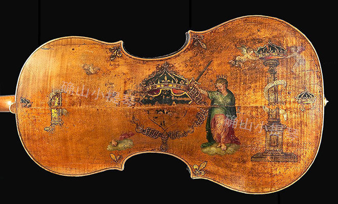 “国王”大提琴背板