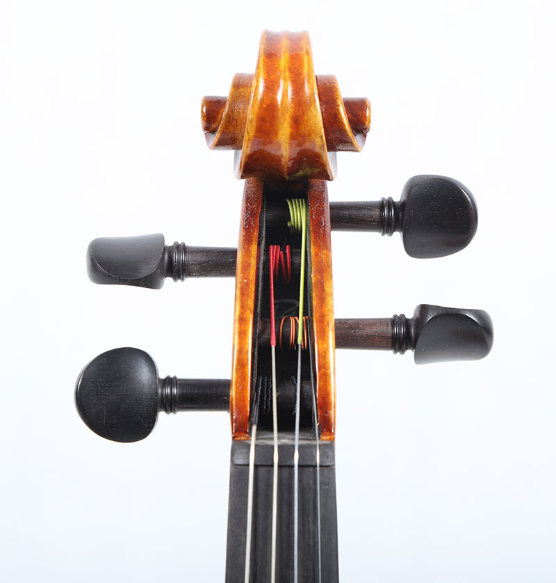高档虎皮纹手工小提琴